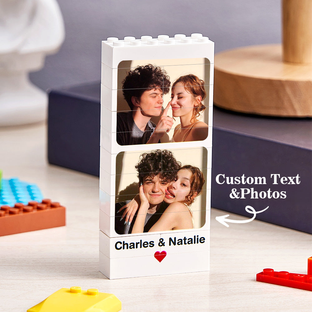 Personalised Photo Building Block Picture Brick Puzzle Gift for Lover