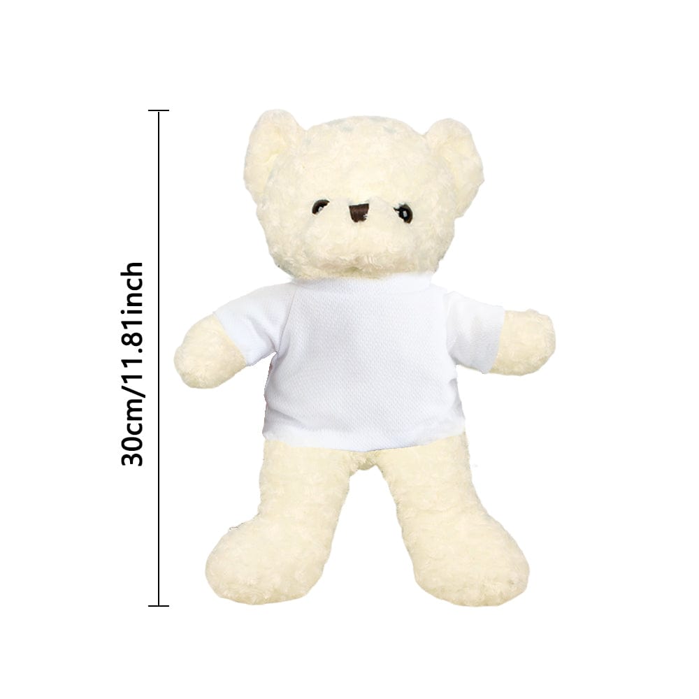 Personalised Teddy Bear Plush Toys Custom Photo Bear Stuffed Animal Doll Gifts for Her