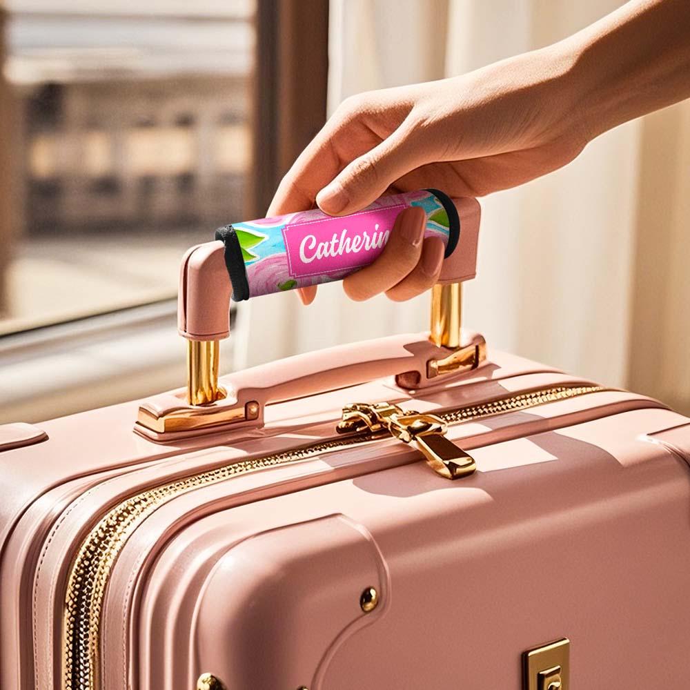 Personalised Vacation Element Luggage Handle Wraps Travel Accessories Gift for Travel Lovers