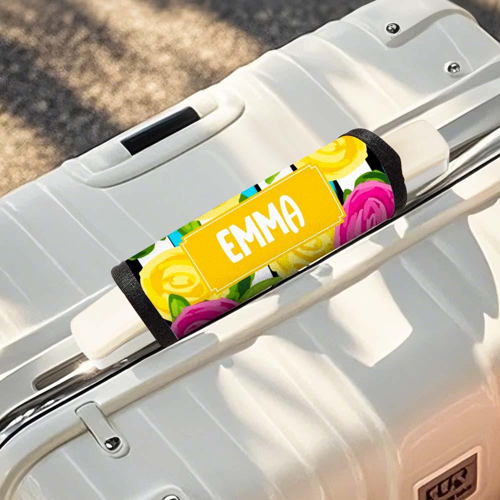Personalised Vacation Element Luggage Handle Wraps Travel Accessories Gift for Travel Lovers
