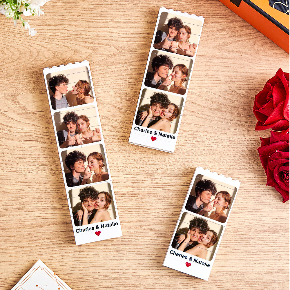 Personalised Photo Building Block Picture Brick Puzzle Gift for Lover
