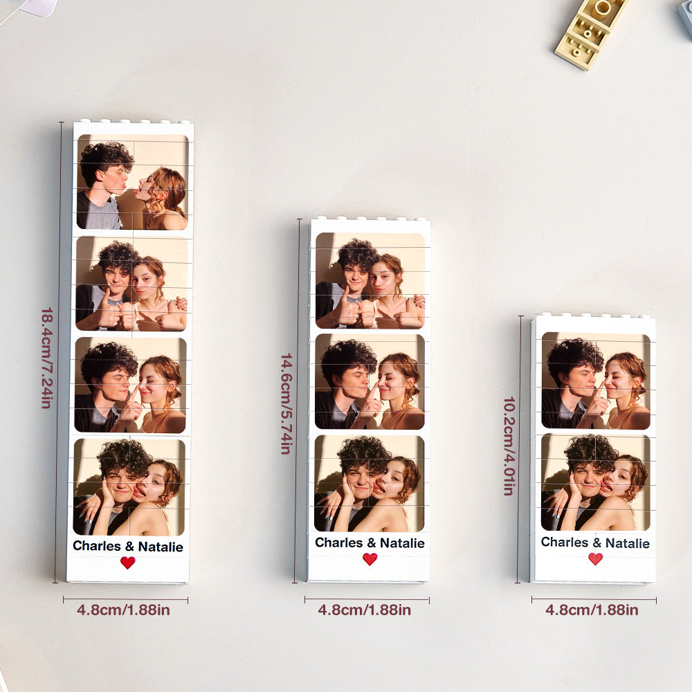 Personalised Photo Building Block Picture Brick Puzzle Gift for Lover