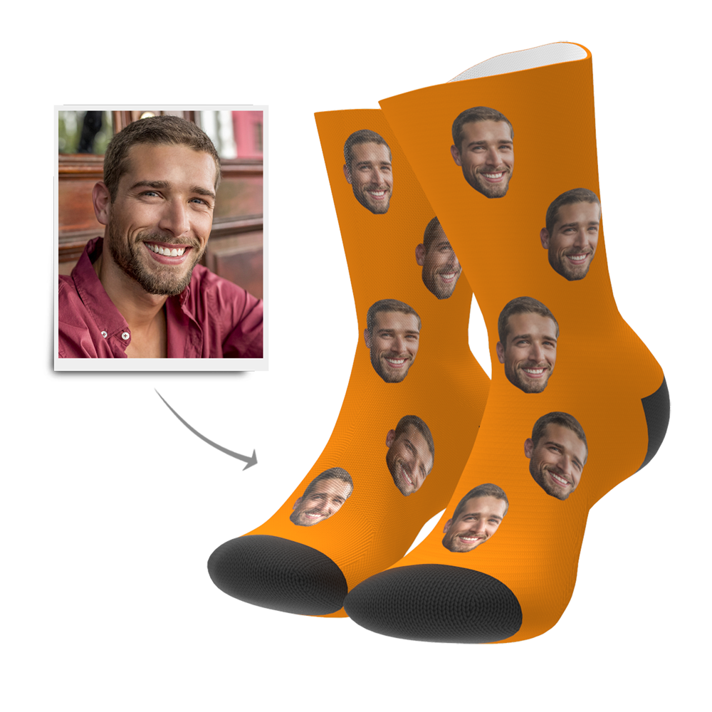 Custom Face Socks Personalised Photo Sock