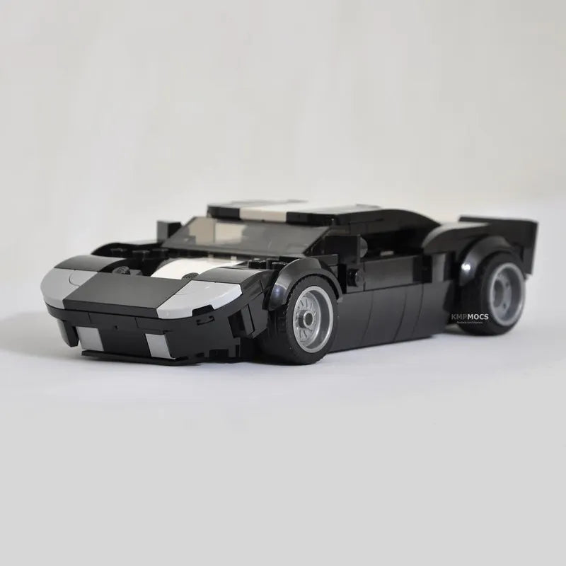 Creative Vehicle Racing Car Building Blocks Construction Toy Brick Figures Gift for Car Lovers