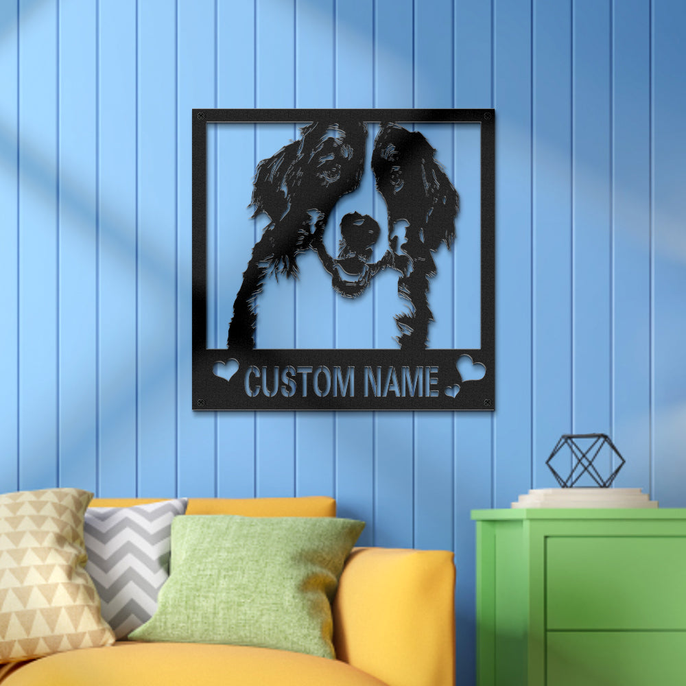 Custom Metal Sign LED Light Personalised Photo Sign Wall Art Home Decor Gift