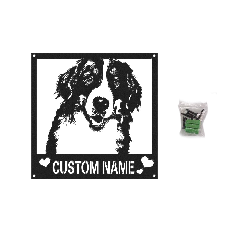Custom Metal Sign LED Light Personalised Photo Sign Wall Art Home Decor Gift