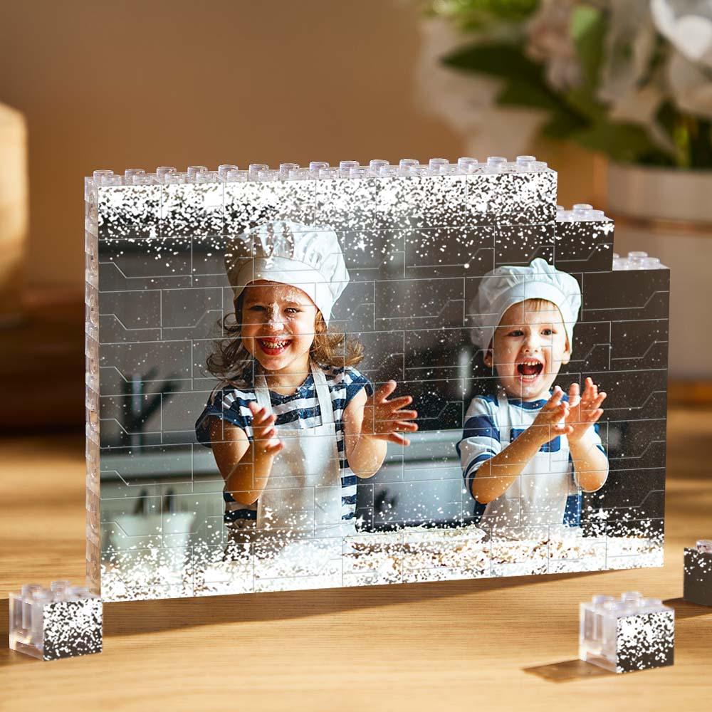 Custom LED Light Building Brick Light Up Photo Block