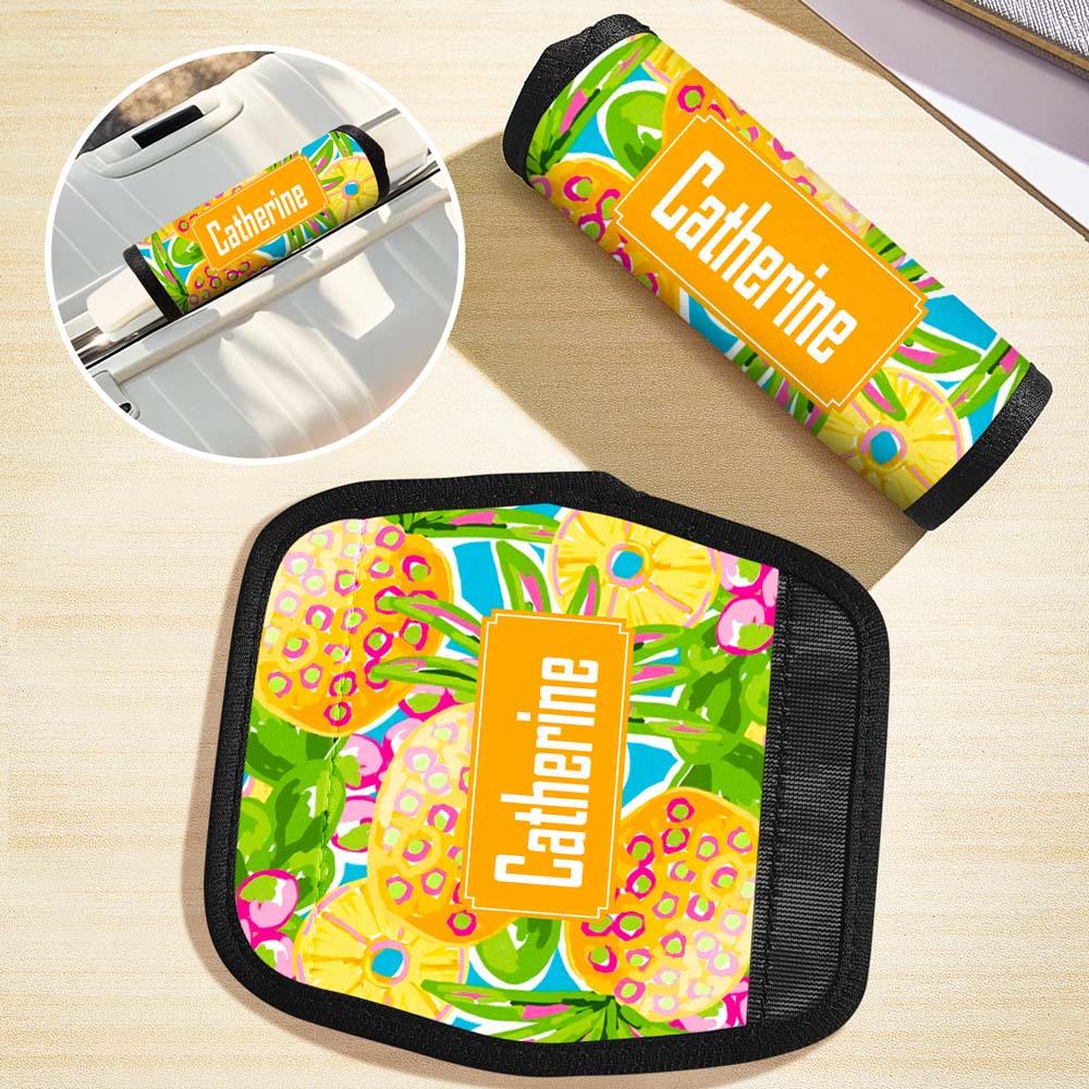 Personalised Vacation Element Luggage Handle Wraps Travel Accessories Gift for Travel Lovers