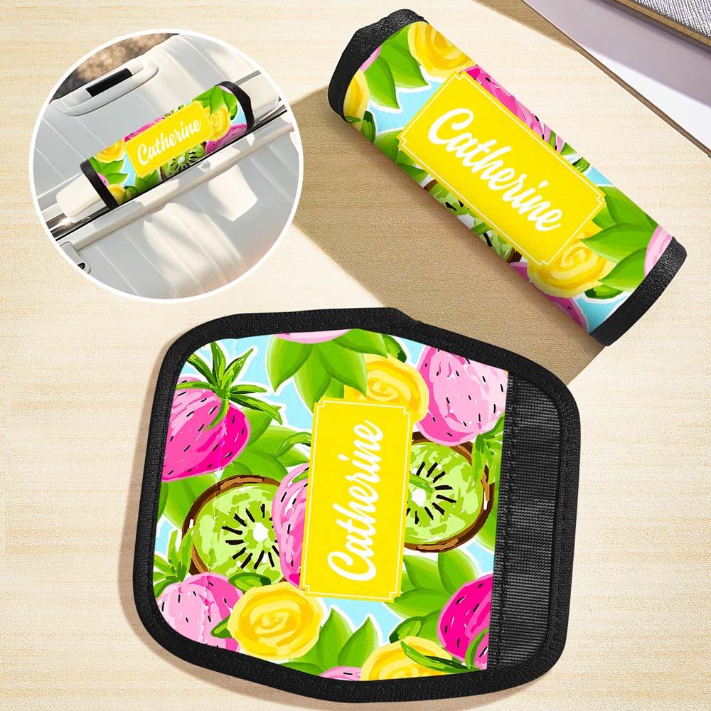 Personalised Vacation Element Luggage Handle Wraps Travel Accessories Gift for Travel Lovers