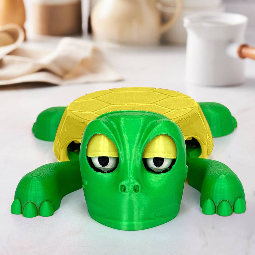 3D Printed Funny Turtle Coaster
