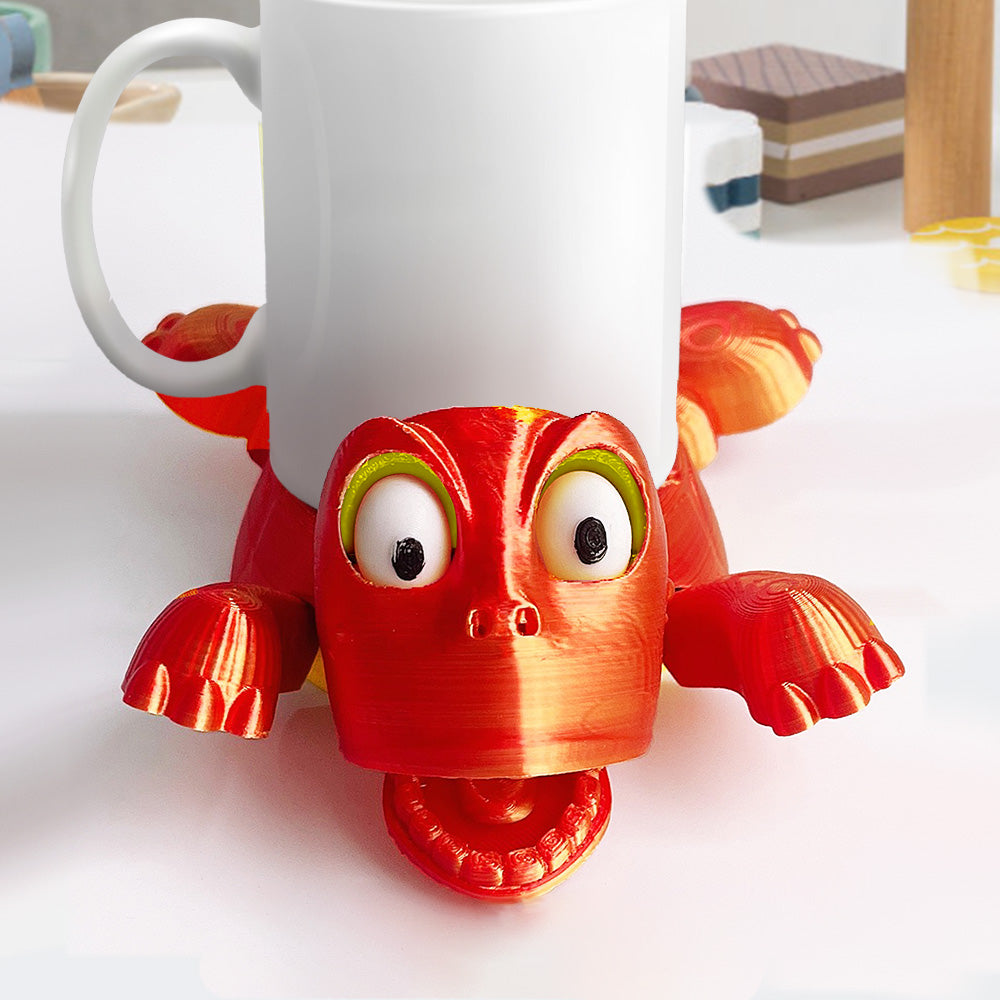 3D Printed Funny Turtle Coaster