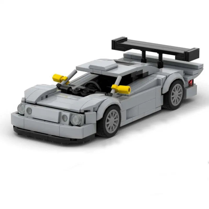 Creative Vehicle Racing Car Building Blocks Construction Toy Brick Figures Gift for Car Lovers