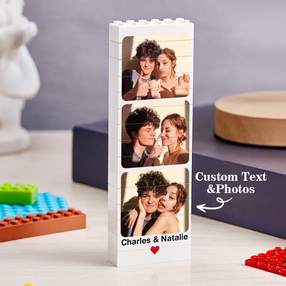 Personalised Photo Building Block Picture Brick Puzzle Gift for Lover