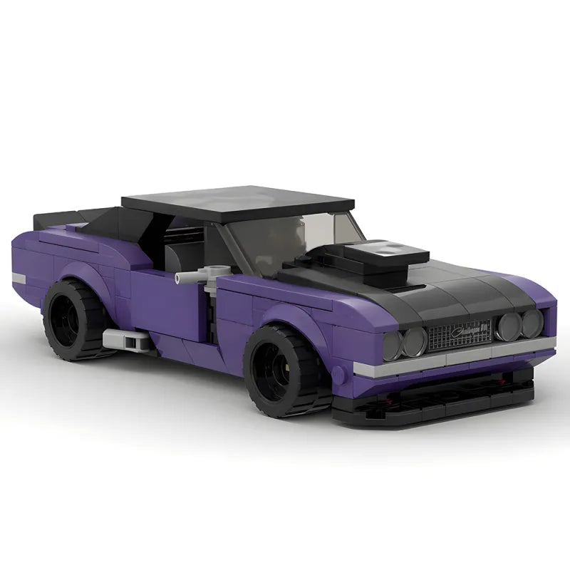 Creative Vehicle Racing Car Building Blocks Construction Toy Brick Figures Gift for Car Lovers
