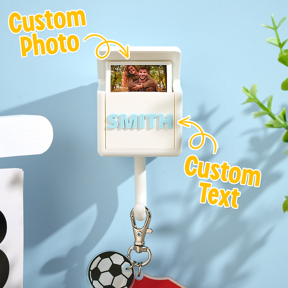 Personalised 3D Printed Gravity Hooks Home Decor Gift for Family