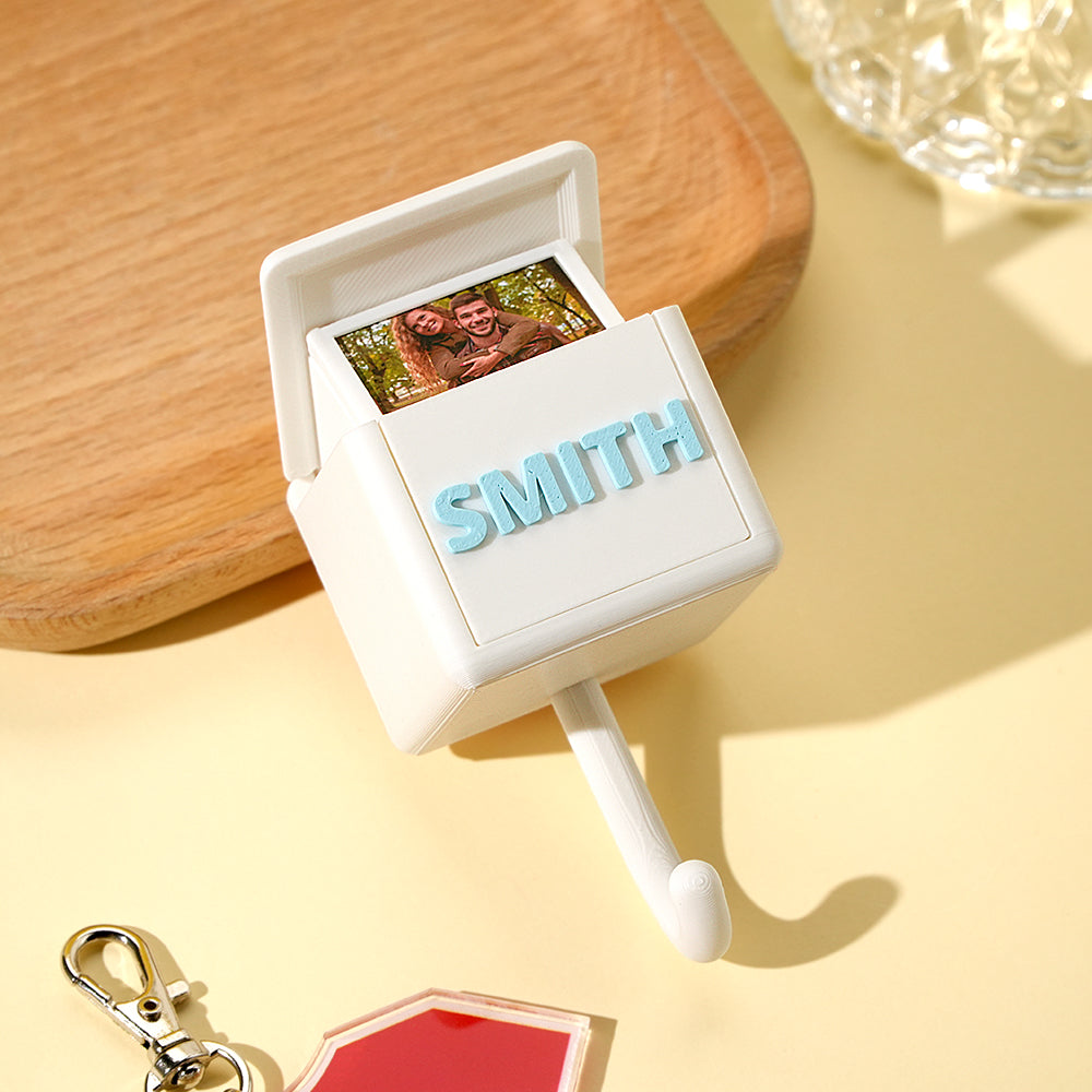 Personalised 3D Printed Gravity Hooks Home Decor Gift for Family