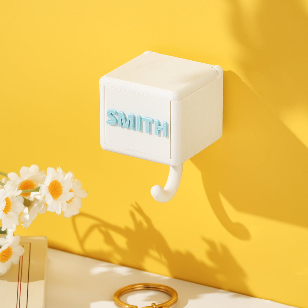 Personalised 3D Printed Gravity Hooks Home Decor Gift for Family