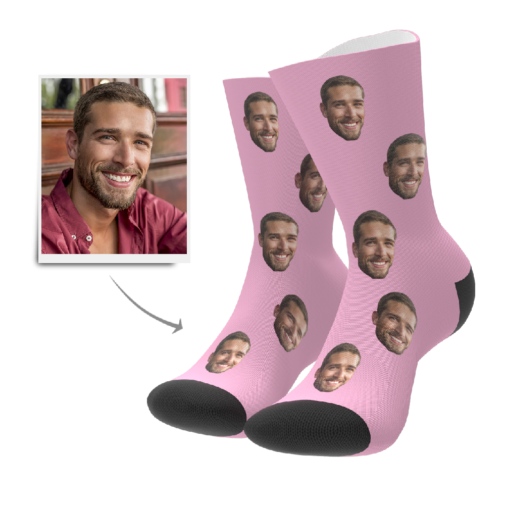 Custom Face Socks Personalised Photo Sock