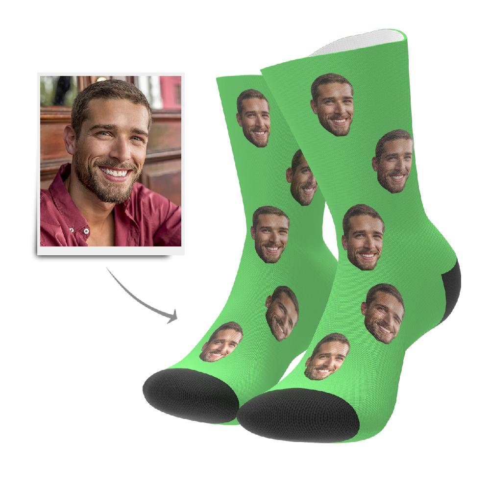 Custom Face Socks Personalised Photo Sock