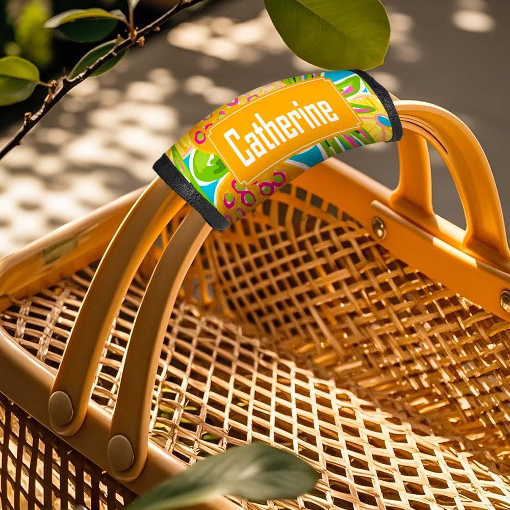 Personalised Vacation Element Luggage Handle Wraps Travel Accessories Gift for Travel Lovers