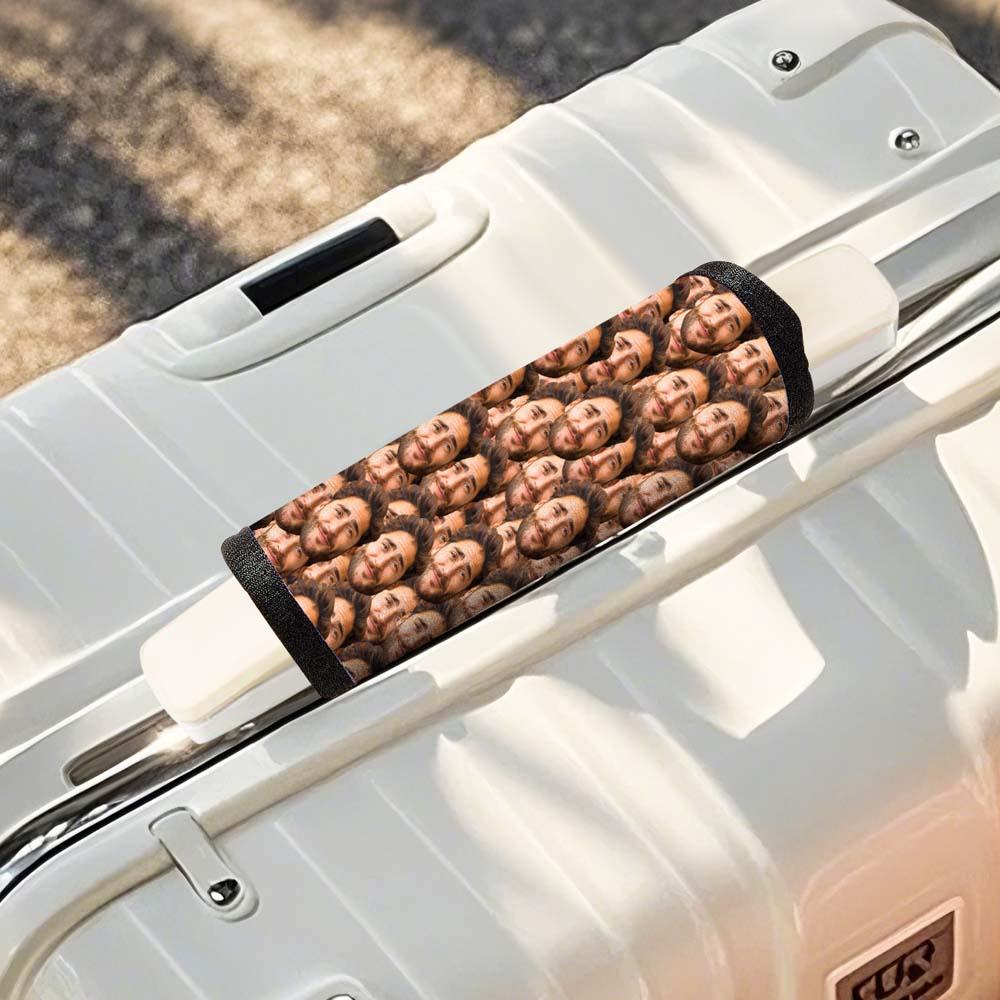 Personalised funny Luggage Handle Wraps Travel Accessories Gift for Travel Lovers